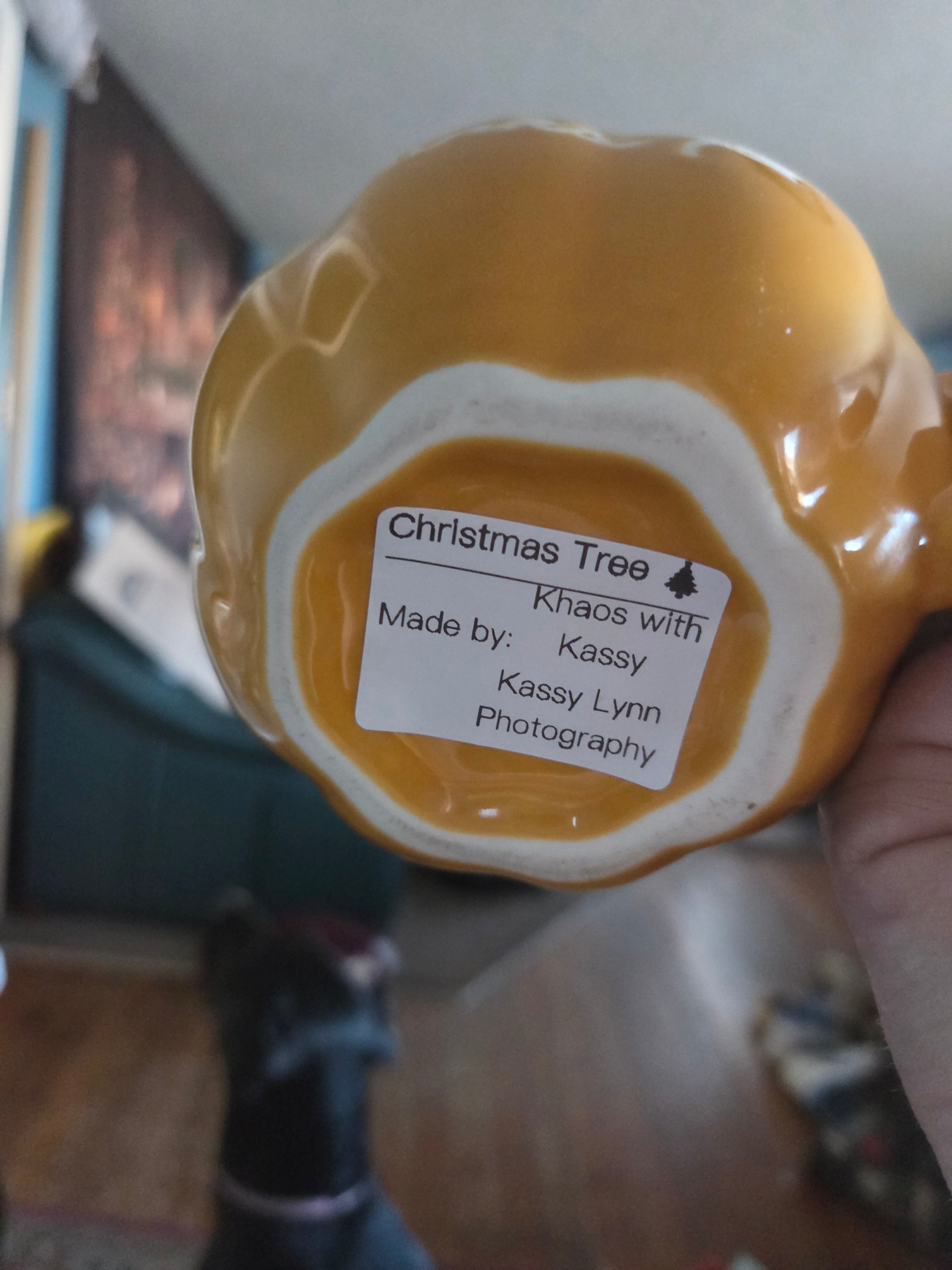 Christmas tree 🎄scented candle