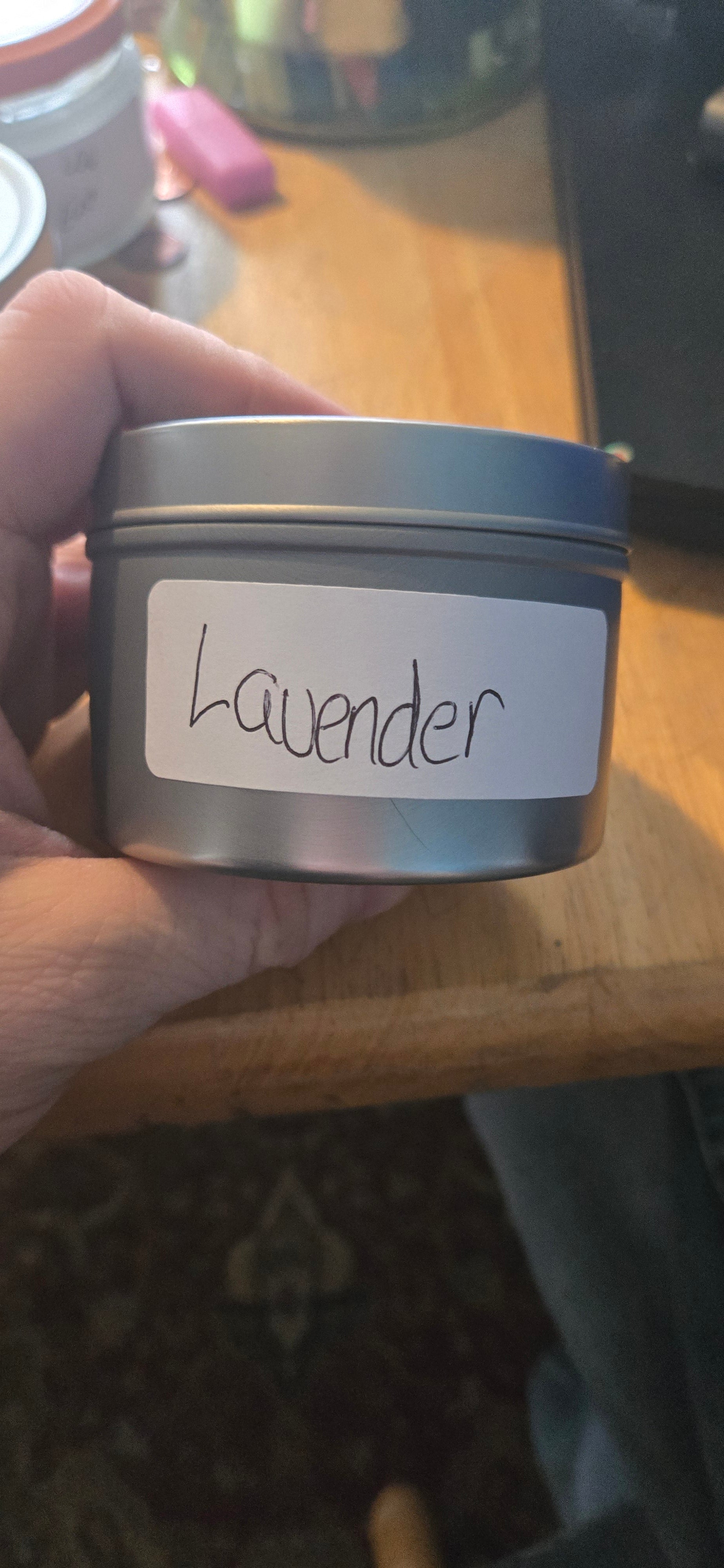 Lavender Candle