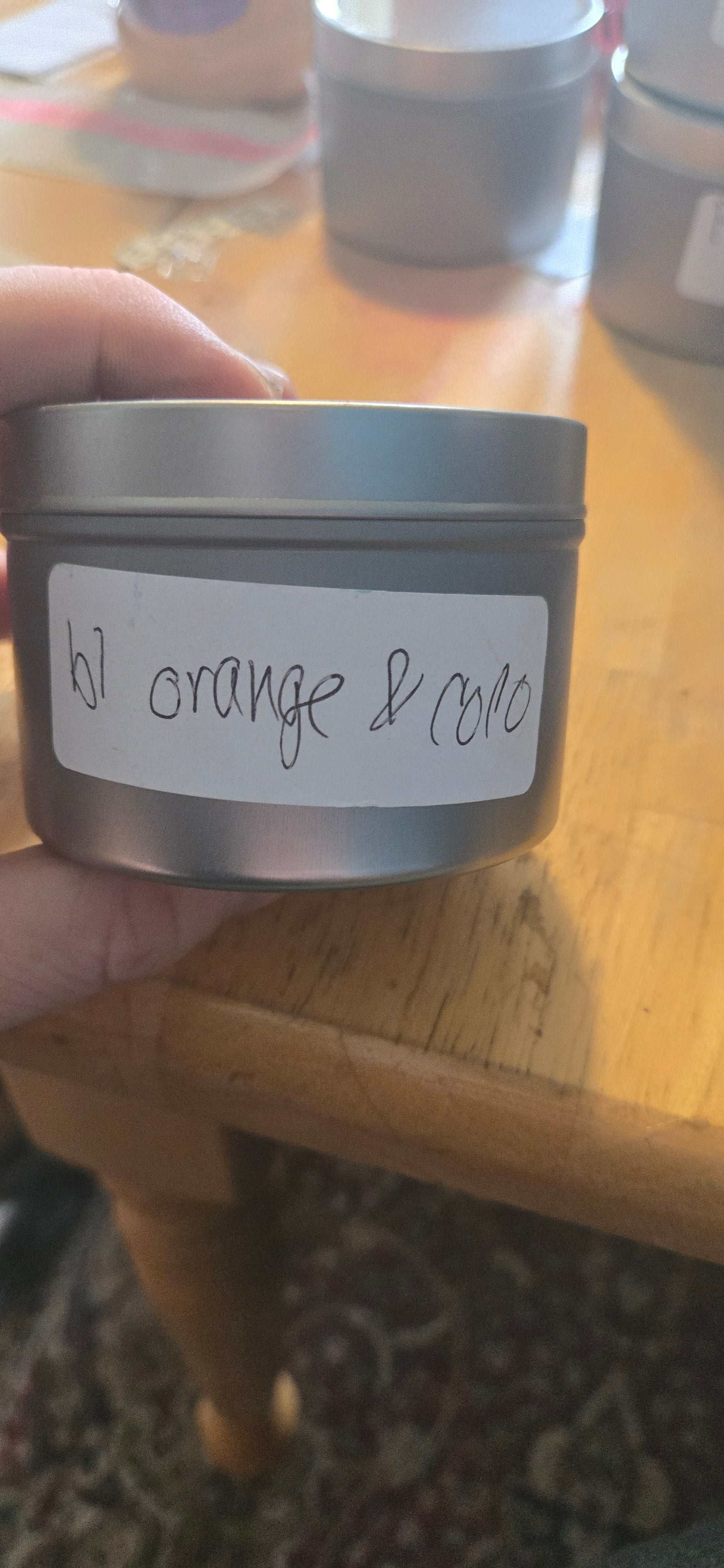 Blood Orange & Coconut Candle